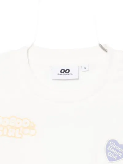 Chocoolate Sweatshirt Mit Logo-stickerei In Brown