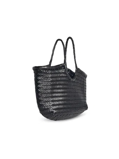 Dragon Diffusion Large Nantucket Style Tote Bag In Black