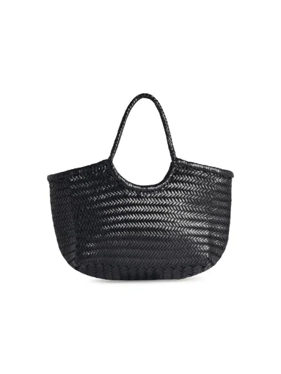 Dragon Diffusion Large Nantucket Style Tote Bag In Black