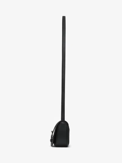 Alexander Mcqueen Black T-bar Shoulder Bag