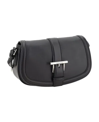 Alexander Mcqueen Crossbody Bag Mcqueen Woman Color Black In Black