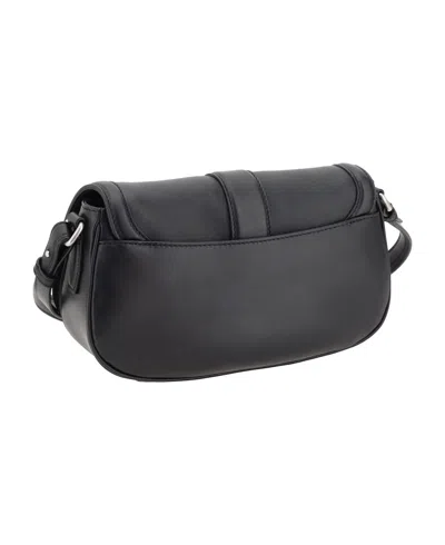 Alexander Mcqueen Crossbody Bag Mcqueen Woman Color Black In Black