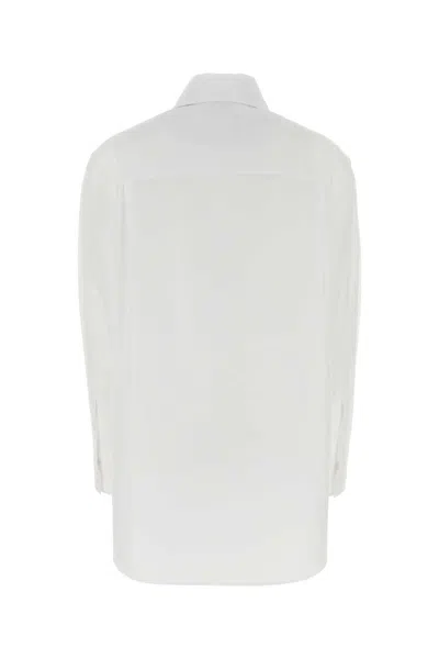 Alexander Mcqueen Mcqueen Tuxedo Shirt In White