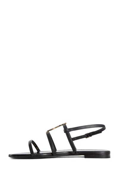 Saint Laurent Sandals & Slides In Black