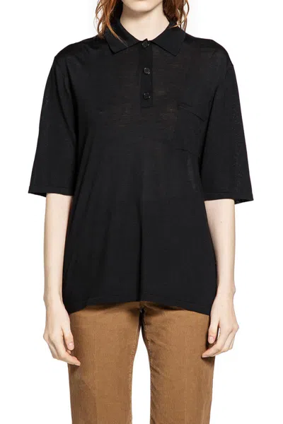Saint Laurent T-shirts & Tank Tops In Black