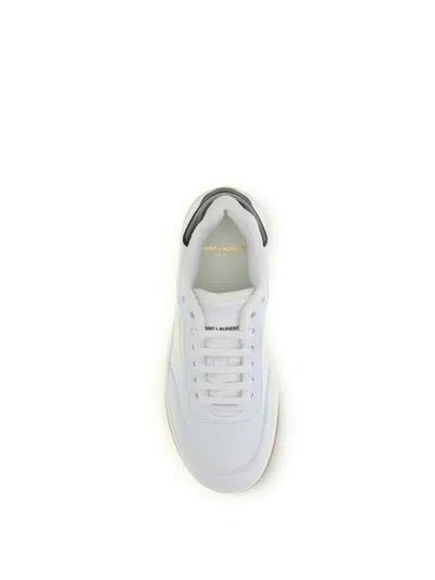 Saint Laurent Sl61 Leather Sneaker In White