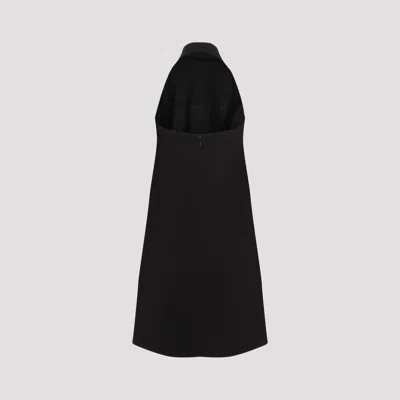 Balenciaga Suspended Tailored Dress In Black