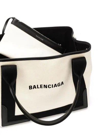 Balenciaga Two-tone Canvas Handbag
