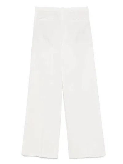 Barbara Bui Pressed-crease Trousers In White