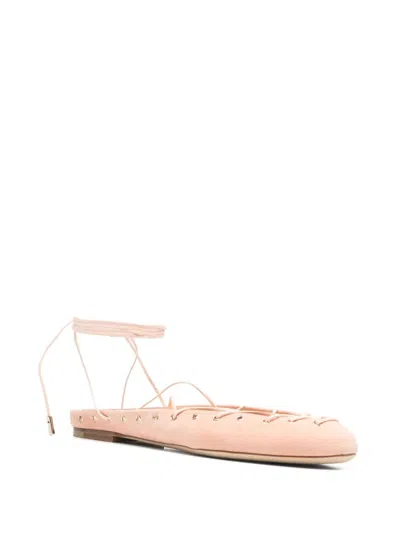 Chloé Ghilies Ballet Shoes In Neutral