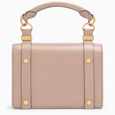 Chloé Chloe Woman Powder Pink Leather Small Ora Handbag In Neutral