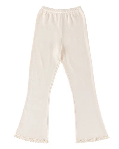 My Mum Made It Lace Knit Pant In Neutral