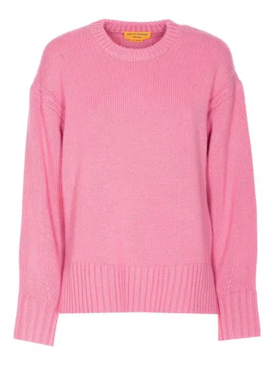 Guest In Residence Cozy Cashmere Sweater In Pink