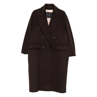 Max Mara Coats In Brown