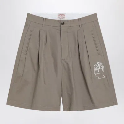 Brain Dead Desert Bermuda Shorts Brooks Brothers X  In Nude