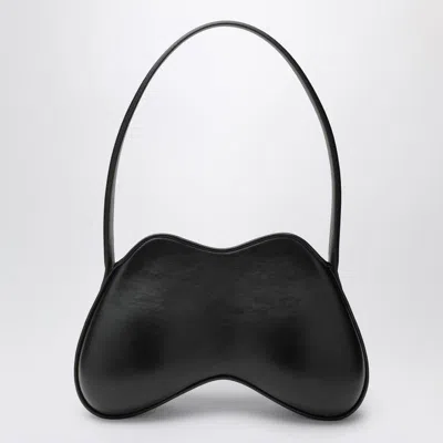 Diesel Double-d Shoulder Bag In Black