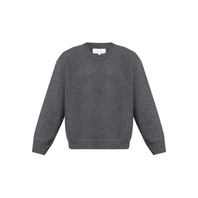 Studio Nicholson Round-neck Wool Sweater In Gray