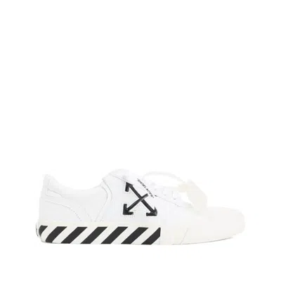 Off-white Vulc Undercut Canvas Low-top Sneakers In Multi
