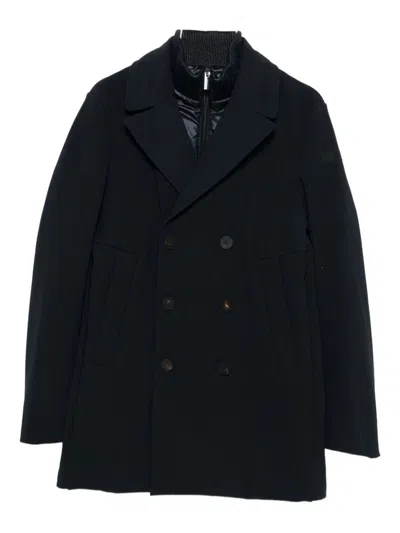 Rrd Double-breasted Minimalist Jacket With Classic Lapel In Black