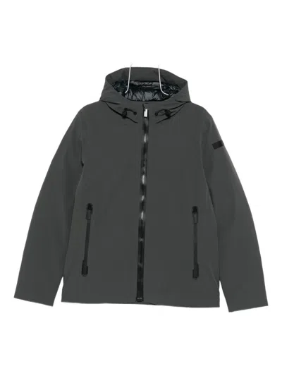 Rrd Matte-finish Lightweight Jacket With Adjustable Hood In Green