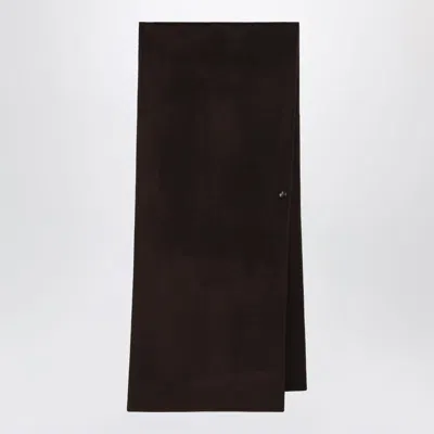 Almada Label Micha Doublé Scarf In Brown