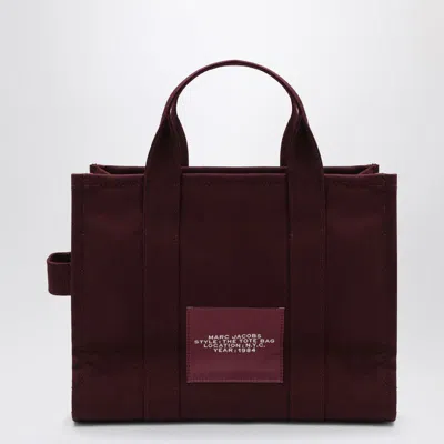 Marc Jacobs Medium Dark Plum Canvas Tote Bag In Purple
