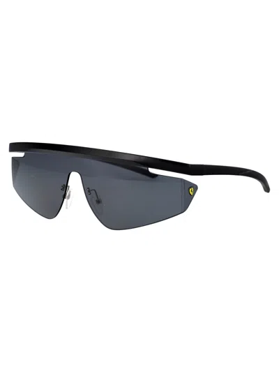 Ferrari Scuderia Black Injected Sunglasses