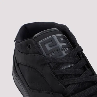 Givenchy Black Fabric And Leather Skate Sneakers In Brown