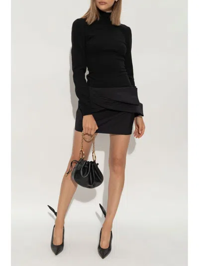 Givenchy Beauw Leather Slingback Pump In Burgundy