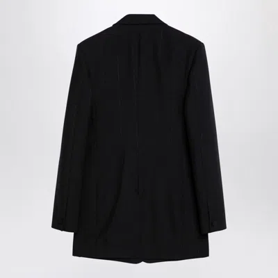 Givenchy Black Stretch Wool Blend Blazer