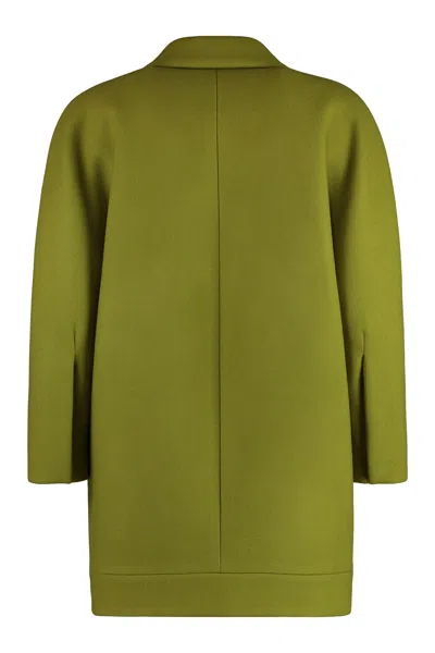 Gucci Caban Wool Batavia W/mop In Green