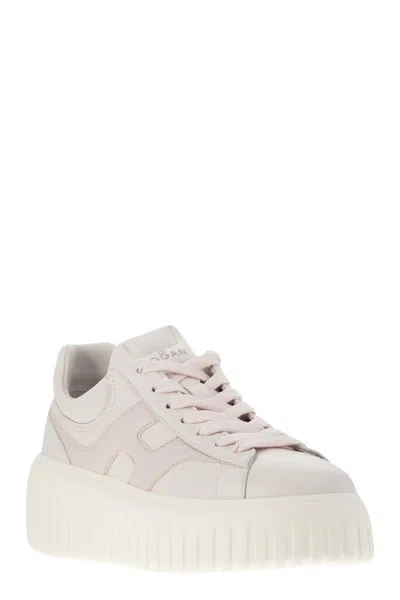 Hogan Stylish Sneakers With Platform Sole And Round Toe In Neutral