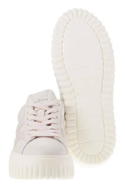 Hogan Stylish Sneakers With Platform Sole And Round Toe In Neutral