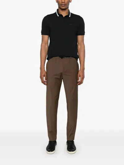 Hugo Boss Cotton Jersey In Black