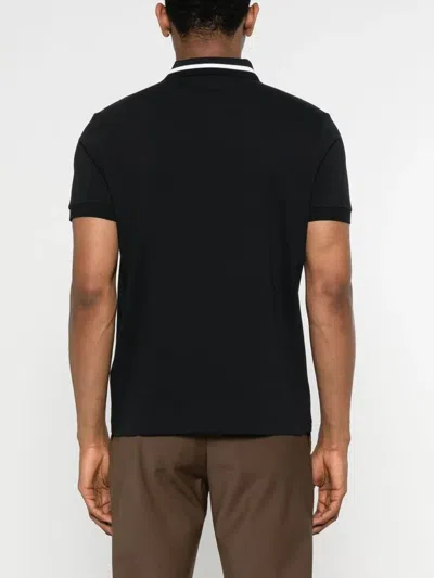Hugo Boss Cotton Jersey In Black