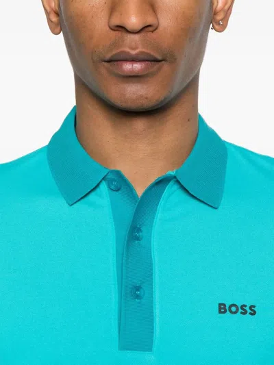 Hugo Boss Paddy Polo Shirt In Green