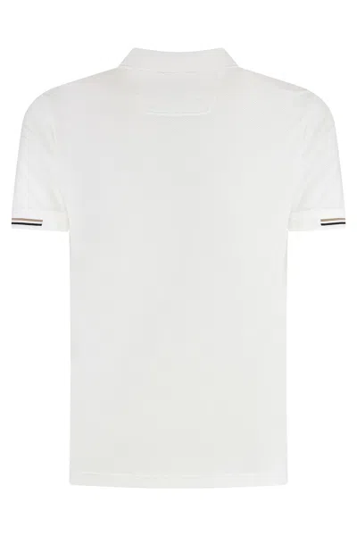 Hugo Boss Polyester Jersey In White