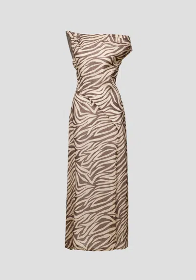 Viktoria & Woods Debutante Dress In Brown