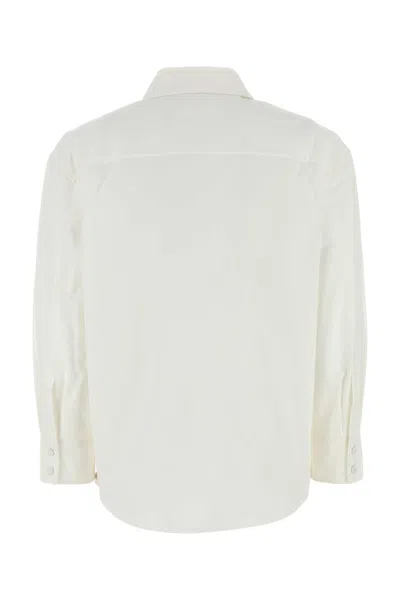 Jil Sander Women White Poplin Shirt