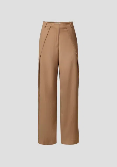 Viktoria & Woods Preston Trouser In Brown