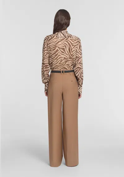Viktoria & Woods Preston Trouser In Brown