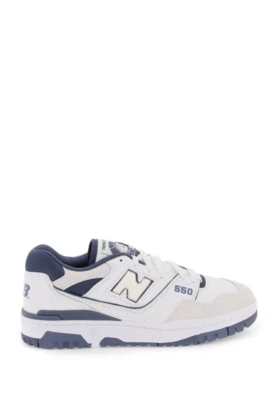 New Balance Two-tones Leather And Fabric 550 Sneakers In Multi