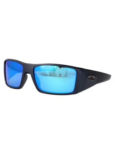 Oakley Blue Steel Acetate Sunglasses In Black