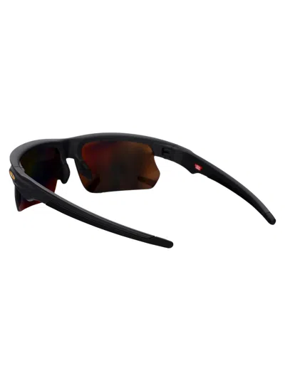 Oakley Matte Carbon Acetate Sunglasses In Yellow