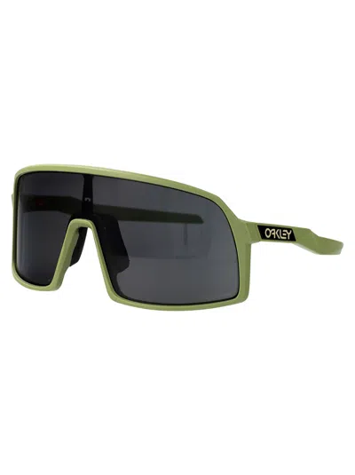 Oakley Matte Fern Acetate Sunglasses In Gray