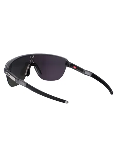 Oakley Matte Grey Acetate Sunglasses In Multi