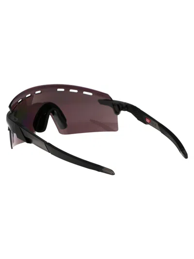 Oakley Matte Grey Acetate Sunglasses In Gray