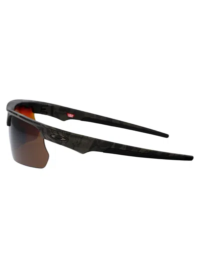Oakley Matte Olive Camo Acetate Sunglasses In Brown