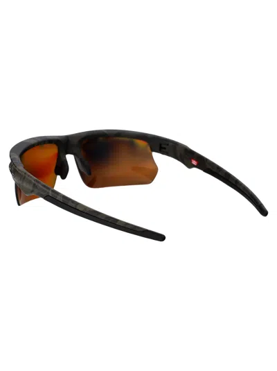Oakley Matte Olive Camo Acetate Sunglasses In Brown