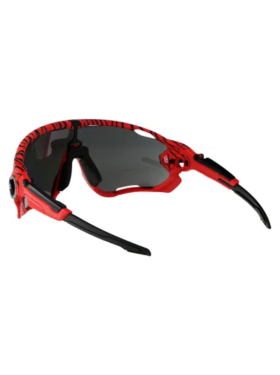 Oakley Red Tiger Acetate Sunglasses In Gray